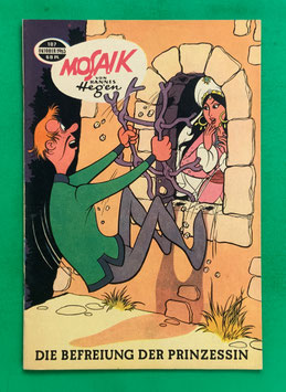 Original Mosaik der Digedags Nr. 107 Die Befreiung der Prinzessin Oktober 1965 Runkel-Serie