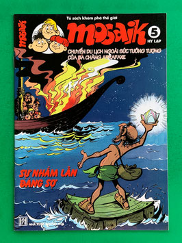 Mosaik Abrafaxe vietnamesische Vietnam Export Nr. 5 "SƯ NHẦM LẪN ĐÁNG SỢ " Februar 2003