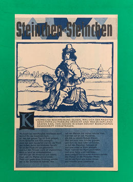 Original Mosaik Digedags Beilage Nr. 59 Kurzweilige Beschreibung Oktober 1961