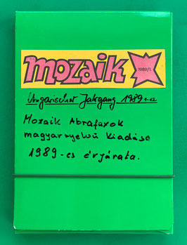 Mosaik Abrafaxe komplette ungarische Jahrgang in exzellentem Zustand 1989 Ungarn