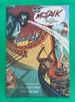 Original Mosaik der Digedags Nr. 24 Der Aufstand der Fischer November 1958 Römer-Serie