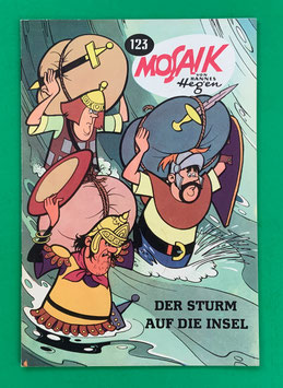 Original Mosaik Digedags Exportheft Nr. 123 Der Sturm auf die Insel Februar 1967 Runkel-Serie Im Byzantinischen Reich