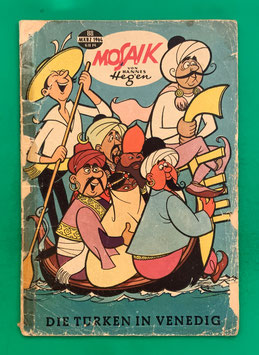 Original Mosaik der Digedags Nr. 88 Die Türken in Venedig März 1964 Erfinder-Serie
