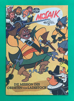 Original Mosaik Digedags Nr. 53 Die Mission des Obristen von Ladestock April 1961 Erfinder-Serie
