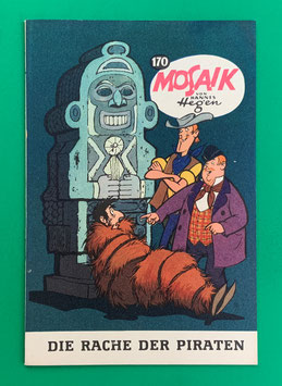 Original Mosaik Digedags Nr. 170 Die Rache der Piraten Januar 1971 Amerika-Serie