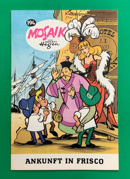 Original Mosaik Digedags Exportheft Nr. 194 Ankunft in Frisco Januar 1973 Amerika-Serie Frisco