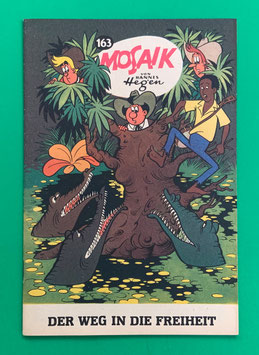 Original Mosaik Digedags Nr. 163 Der Weg in die Freiheit Juni 1970 Amerika-Serie