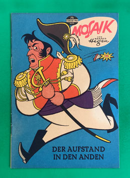 Original Mosaik der Digedags Nr. 75 Der Aufstand in den Anden Februar 1963 Erfinder-Serie