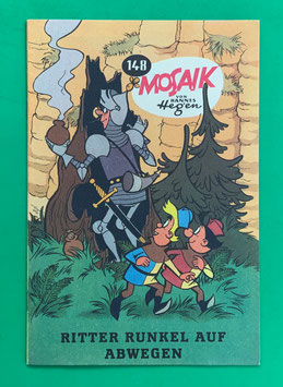 Original Mosaik Digedags Nr. 148 Ritter Runkel auf Abwegen März 1969 Runkel-Serie