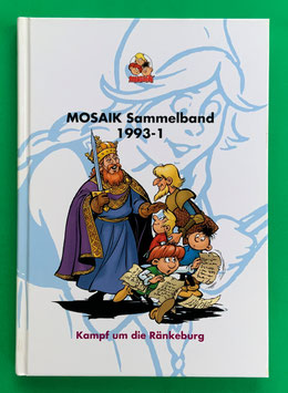Original Mosaik Abrafaxe Hardcover Sammelband 052 Nr. 1993-1 Kampf um die Ränkeburg limitiert mit signierter Grafik - verlagsseitig ausverkauft
