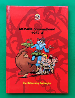 Original Mosaik Abrafaxe Hardcover Sammelband 036 Nr. 1987-3 Die Befreiung Bolangirs limitiert mit signierter Grafik - verlagsseitig ausverkauft