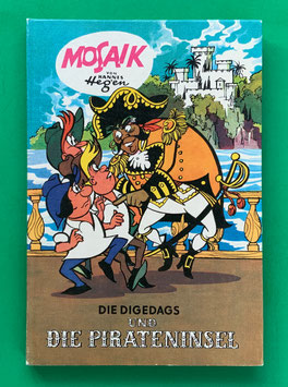 Mosaikbuch Digedags Amerika-Serie Band 9 Die Digedags und die Pirateninsel 2. Auflage 1982 Nr. 200-205