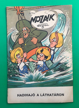 Original Mosaik Digedags Exportheft Ungarn ungarisch Mozaik Nr. 1975/2 von 1975 Amerika-Serie