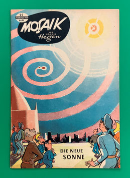 Original Mosaik Digedags Nr. 27 Die neue Sonne Februar 1959 Weltraum-Serie