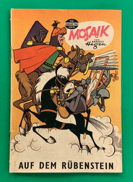 Original Mosaik der Digedags Nr. 98 Auf dem Rübenstein Januar 1965 Runkel-Serie sammelwürdiger Zustand