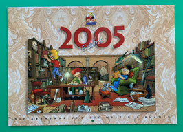 Kalender Abrafaxe   Die Abrafaxe und die Welt der Bücher  von 2005  neuwertig