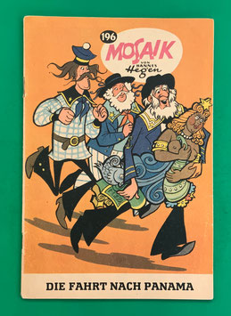 Original Mosaik der Digedags Fehldruck Nummer 196