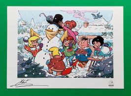 Original signierte Autogrammkarte 2020
