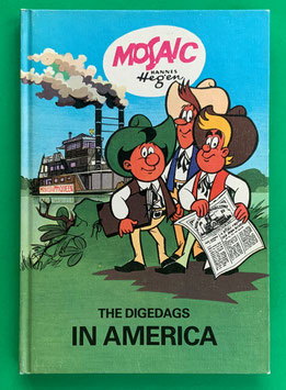 Mosaikbuch The Digedags in Amerika Band 1 englischer Export Amerika-Serie 1982
