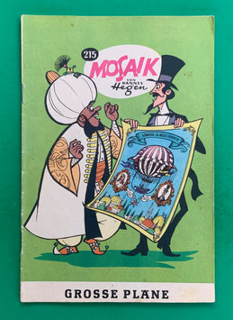 Original Mosaik der Digedags Nr. 215 Große Pläne Oktober 1974 Orient-Serie original & vollständig