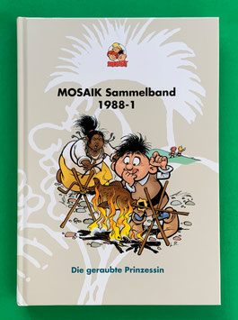 Original Mosaik Abrafaxe Hardcover Sammelband 037 Nr. 1988-1 Die geraubte Prinzessin limitiert mit signierter Grafik - verlagsseitig ausverkauft
