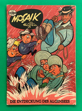 Original Mosaik der Digedags Nr. 52 Die Entdeckung des Algensees März 1961 Weltraum-Serie