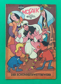 Original Mosaik der Digedags Nr. 111 Der Schönheitswettbewerb Februar 1966 Runkel-Serie original & vollständig
