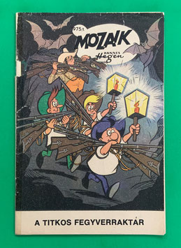 Original Mosaik Digedags Exportheft Ungarn ungarisch Mozaik Nr. 1975/1 von 1975 Amerika-Serie