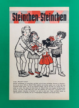 Original Mosaik Digedags Beilage Nr. 70 Liebe "Mosaik"-Leser! September 1962 Kioskzustand