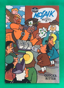 Original Mosaik der Digedags Nr. 64 Glücksritter März 1962 Erfinder-Serie