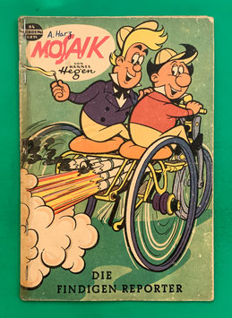 Original Mosaik der Digedags Nr. 84 Die findigen Reporter November 1963 Erfinder-Serie