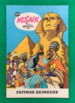 Original Mosaik Digedags Nr. 223 Fatimas Heimkehr Juni 1975 Orient-Serie