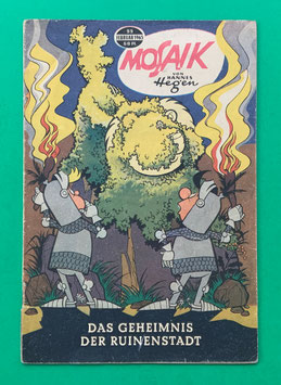 Original Mosaik der Digedags Nr. 99 Das Geheimnis der Ruinenstadt Februar 1965 Runkel-Serie sammelwürdiger Zustand