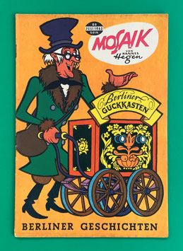 Original Mosaik der Digedags Nr. 80 Berliner Geschichten Juli 1963 Erfinder-Serie