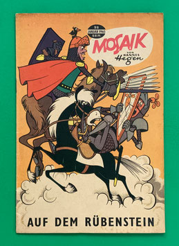 Original Mosaik der Digedags Nr. 98 Auf dem Rübenstein Januar 1965 Runkel-Serie