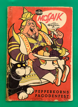 Original Mosaik der Digedags Nr. 76 Pepperkorns Pagodenfest März 1963 Erfinder-Serie