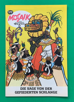 Original Mosaik Digedags Exportheft Nr. 172 Die Sage von der gefiederten Schlange März 1971 Amerika-Serie Exkurs - Das Inselvolk