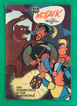Original Mosaik der Digedags Nr. 48 Der Silberschatz in der Bärenhöhle November 1960 Erfinder-Serie