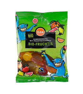 EZA Fairtrade Fruchtgummis Biofruchtis 100 g kbA