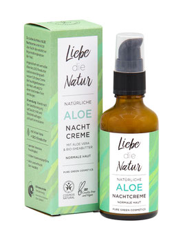 Liebe die Natur Nachtcreme Aloe 50 ml