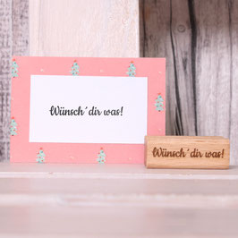 Stempel "Wünsch´dir was!" 1,5x4cm