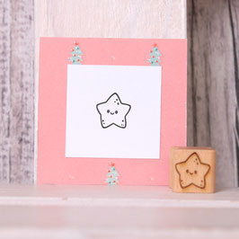 Ministempel Stern 1,5x1,5cm