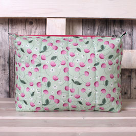 Waschtasche mint "Kirschen"