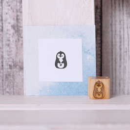 Ministempel Pinguin