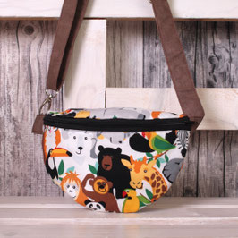 Kinder-Bauchtasche mit Tieren