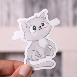 Vinylsticker kleine Katze