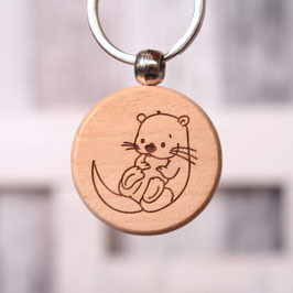 Schlüsselanhänger Otter