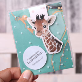 magnetisches Lesezeichen Giraffe