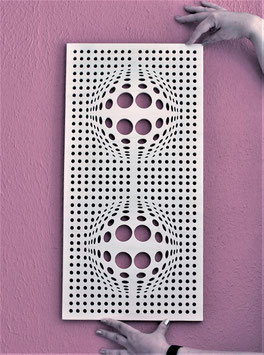 3D Bild aus Holt Paneele Wanddekor Wandbehänge Sperrholz