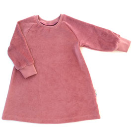 Baumwoll-Nickykleid altrosa